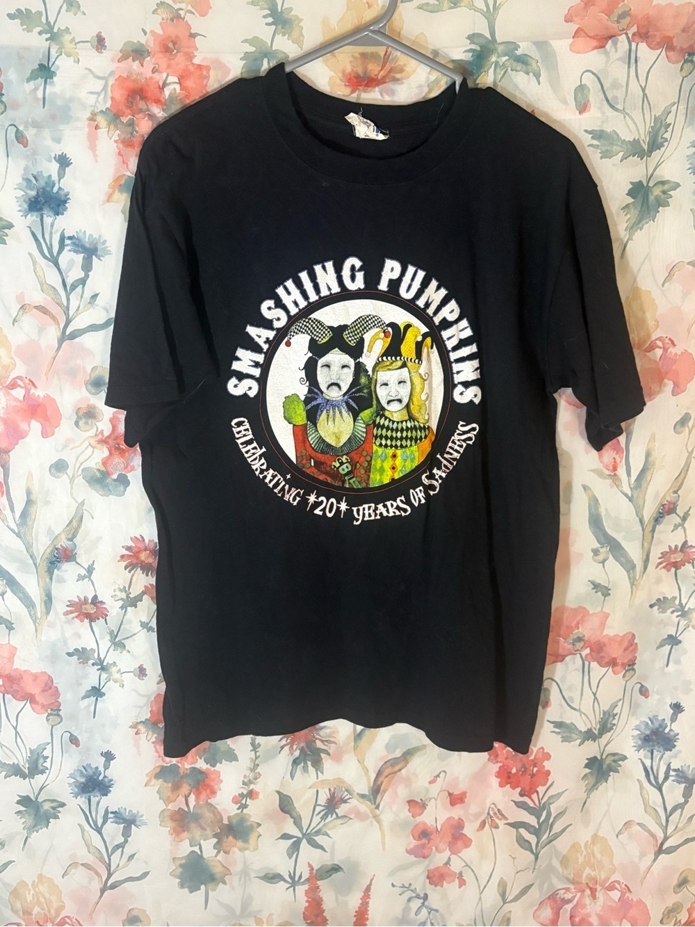Vintage Smashing Pumpkins 20+ Years Graphic Band Tee - Black